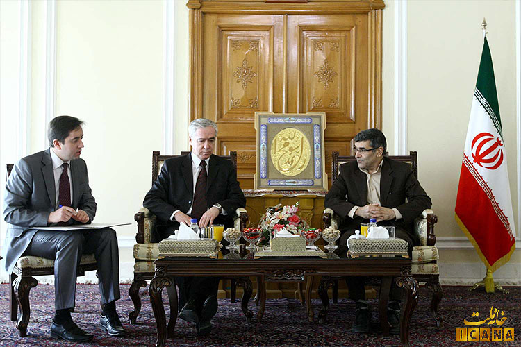 دیدار دکتر کاییدی با سفیر اوکراین در تهران
