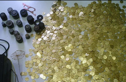 کشف یک‎هزار سکه تقلبی در شهرستان الیگودرز لرستان