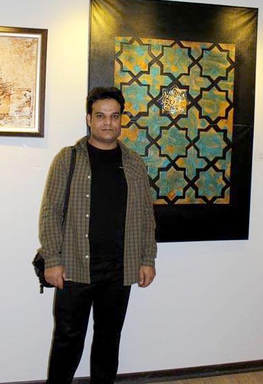 سجاد همتی نفر اول / سومین جشنواره ملی نقاشی‏خط و حروف‏نگاری رضوی در “بیرجند”