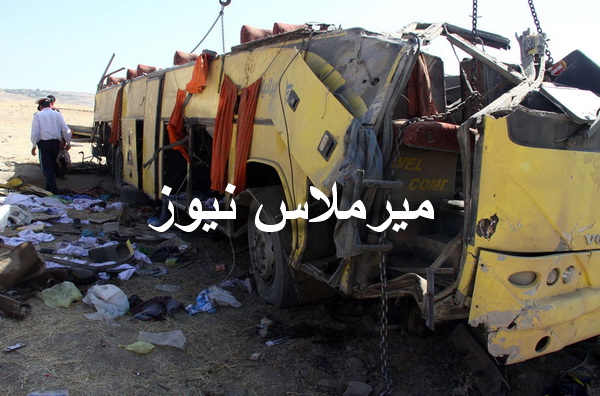 واژگونی اتوبوس زائران عراقی درمحور اراک – بروجرد؛ ۱۶کشته و۲۰ مجروح