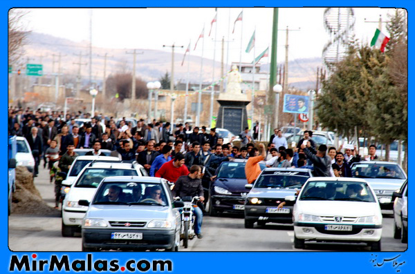 گزارش تصویری : استقبال از حاج الهیار ملکشاهی توسط هوادارانش در رومشکان