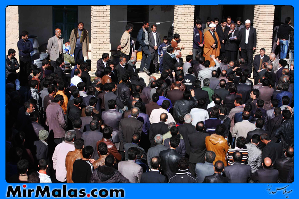 گزارش تصویری : استقبال مردم طرهان از حاج علی شاهرخی قبادی