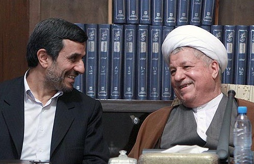 واکنش احمدی نژاد به نامزدی هاشمی رفسنجانی