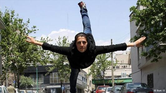 اولین دختر بدلکار ایرانی (+عکس)