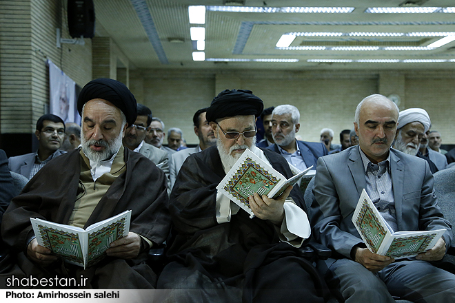 برگزاری مجلس ترحیم خادم قرآن قربانعلی قبادی در مسجد نور تهران+گزارش تصویری