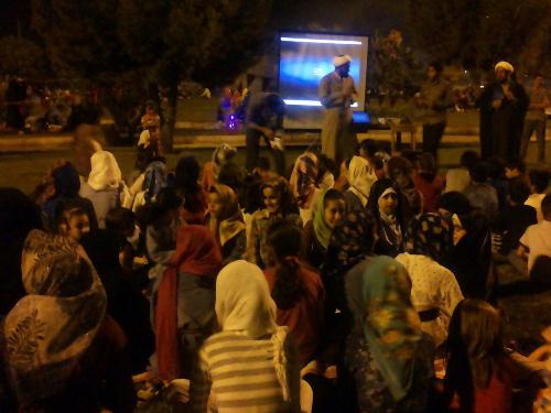 برگزاری جلسات فرهنگی هر شب در پارک کشاورز کوهدشت+تصاویر