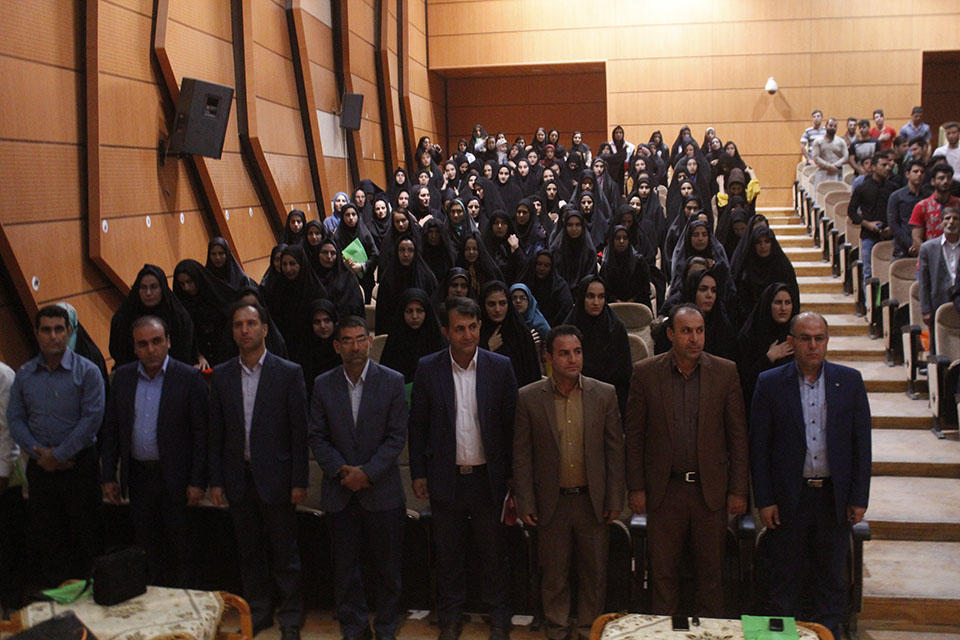 گزارش تصویری/ مراسم جشن دانشجویان جدید الورود دانشگاه پیام نور کوهدشت