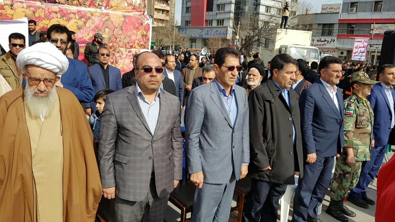 گزارش تصویری راهپیمایی ۲۲ بهمن در خرم آباد