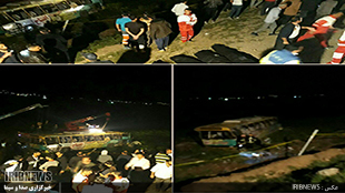 آخرین جزئیات از واژگونی اتوبوس زائران کوهدشتی جمکران