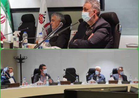 جلسه معاون هماهنگی امور اقتصادی استانداری لرستان با مدیران بانک ملت در تهران برگزار شد