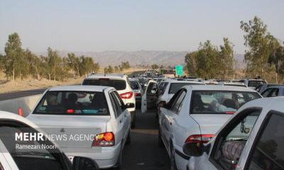 ترافیک سنگین در آزادراه قزوین–کرج و ساوه-تهران